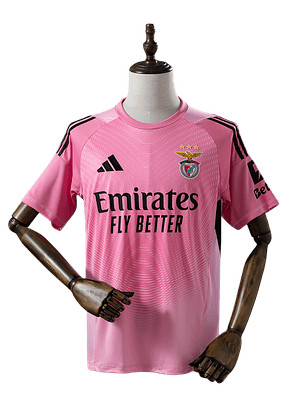 Benfica - Camisola Guarda Redes Rosa 25/26
