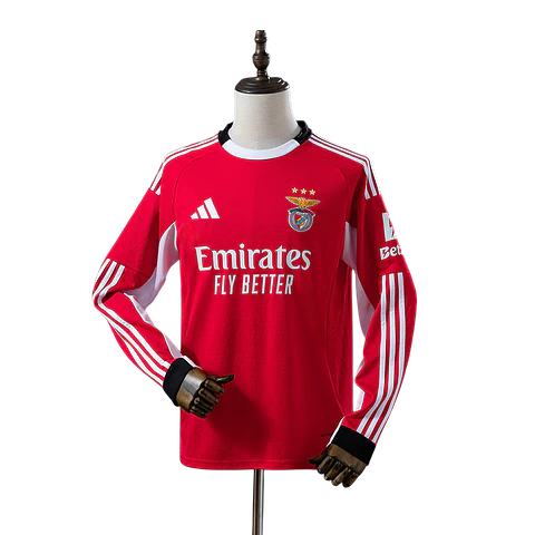 Benfica - Camisola Manga Comprida Principal 25/26
