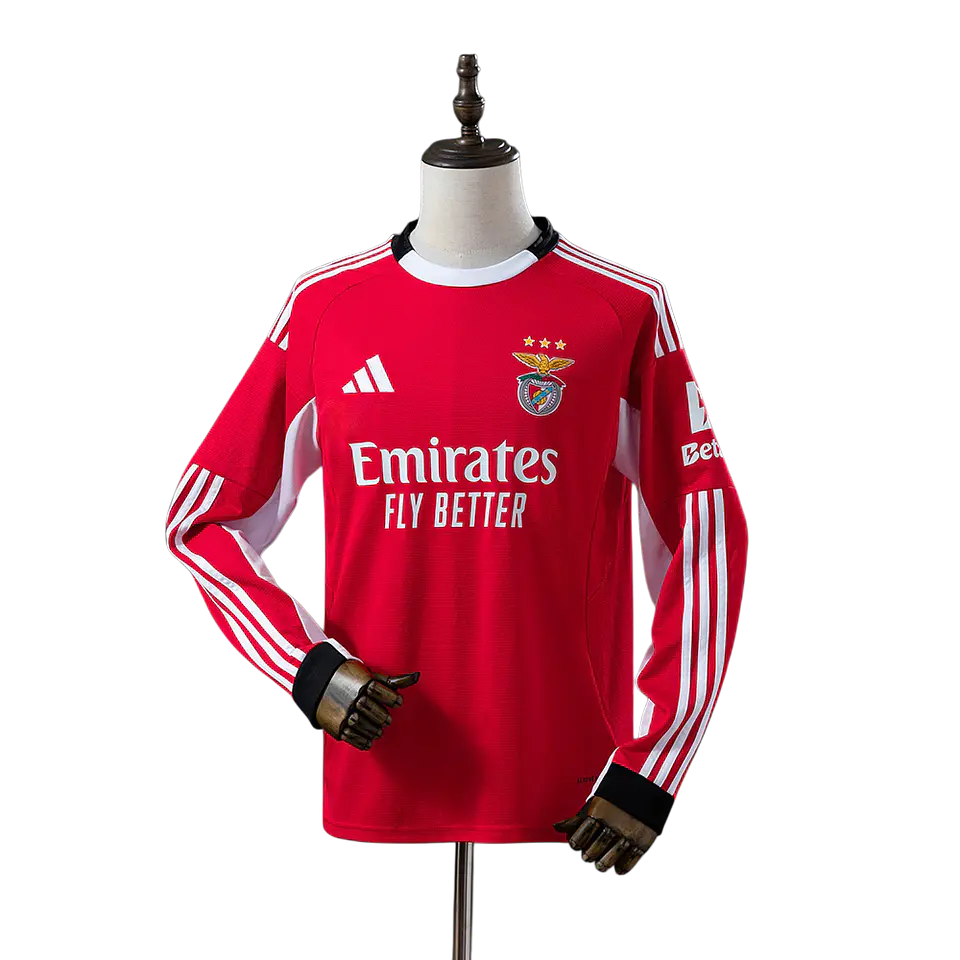 Benfica - Camisola Manga Comprida Principal 25/26 1