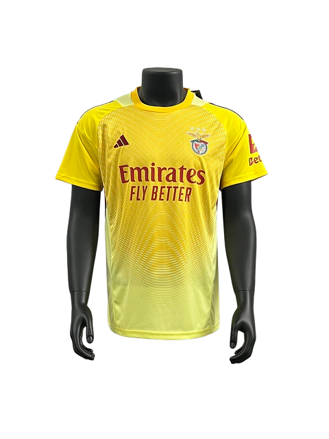 Benfica - Camisola Guarda Redes Amarela 25/26