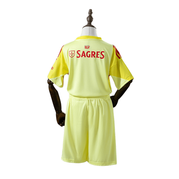 Benfica - Kit de Criança Guarda Redes Amarela 25/26 2