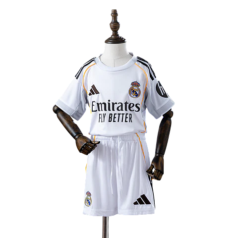 Real Madrid - Kit Criança Principal 25/26
