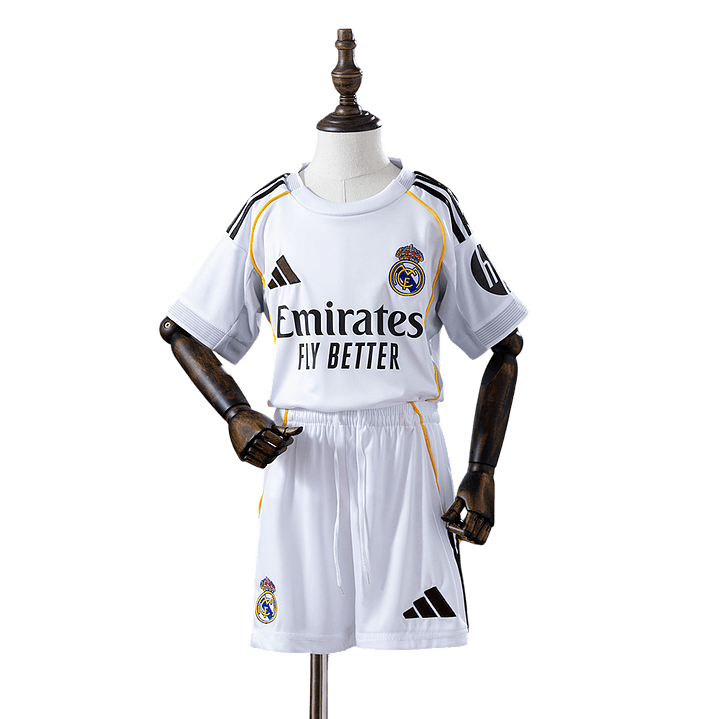 Real Madrid - Kit Criança Principal 25/26 1