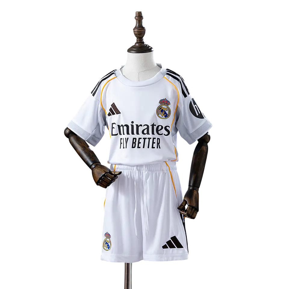 Real Madrid - Kit Criança Principal 25/26 1