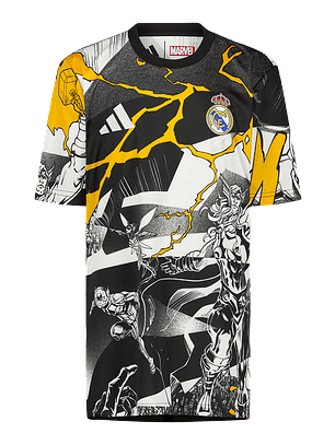 Real Madrid - Camisola Edição Marvel Branca 25/26