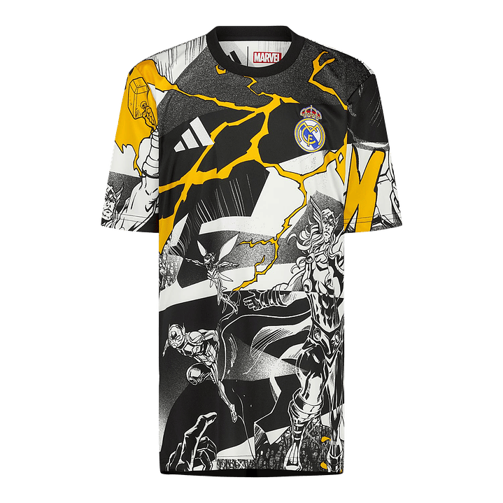 Real Madrid - Camisola Edição Marvel Branca 25/26 1