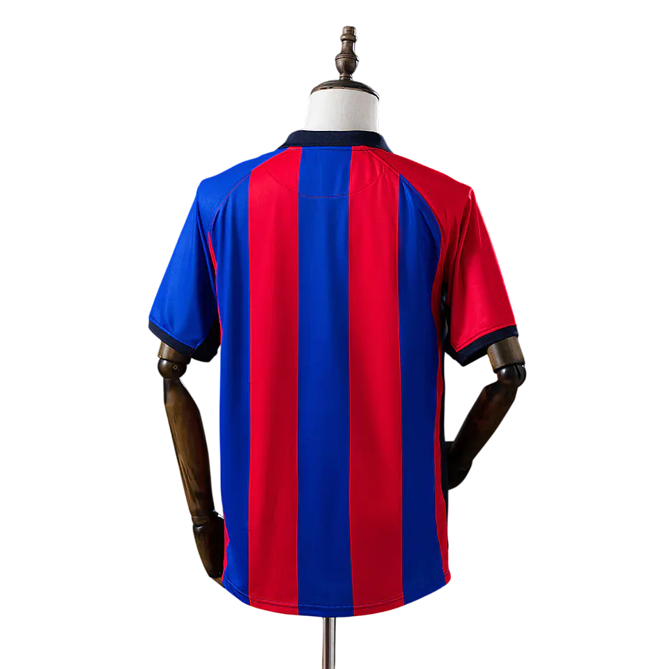 Barcelona - Camisola Principal 01/02 Retro 2