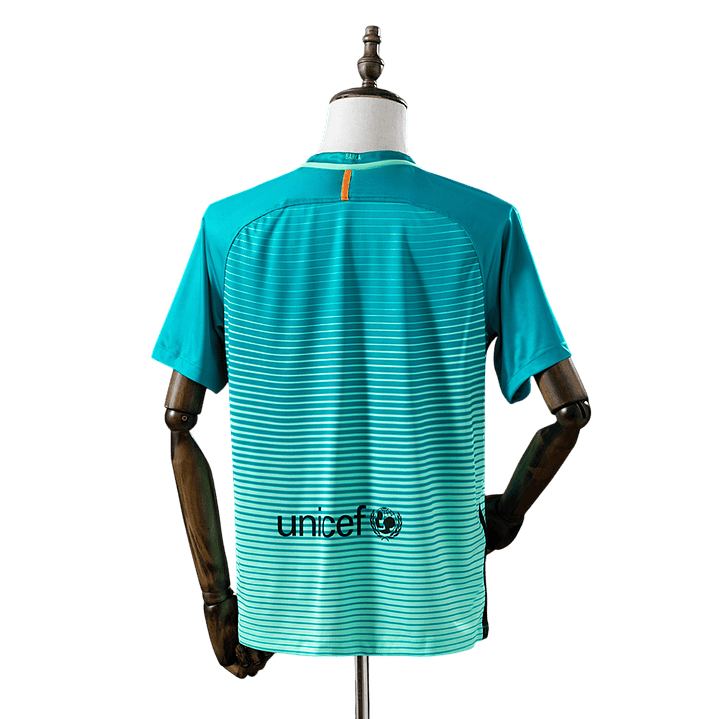 Barcelona - Camisola Alternativa 16/17 Retro 2