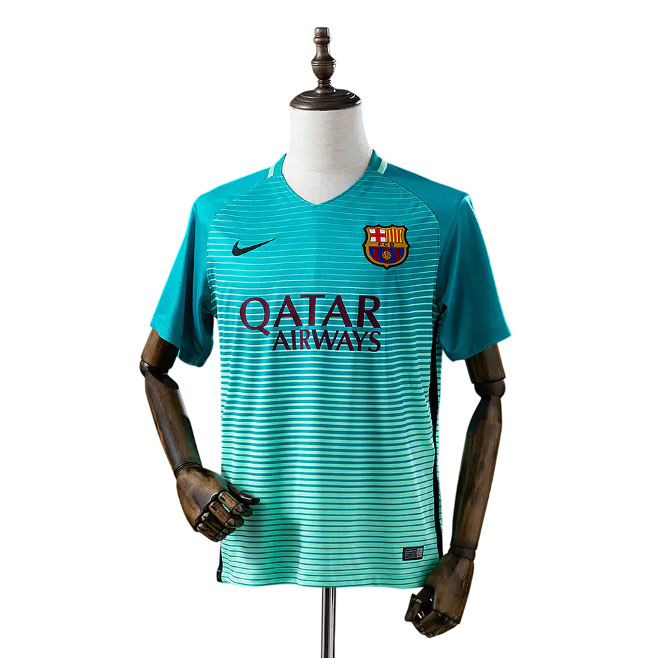 Barcelona - Camisola Alternativa 16/17 Retro 1
