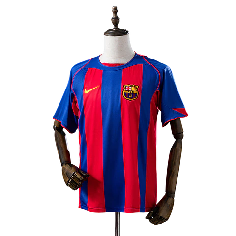 Barcelona - Camisola Principal 04/05 Retro