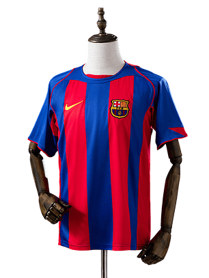 Barcelona - Camisola Principal 04/05 Retro