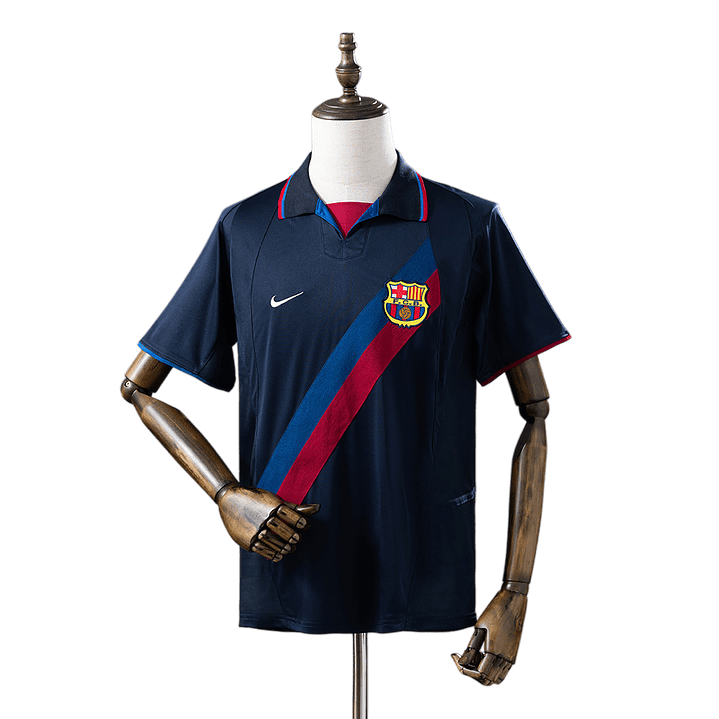 Barcelona - Camisola Alternativa 02/03 Retro  1