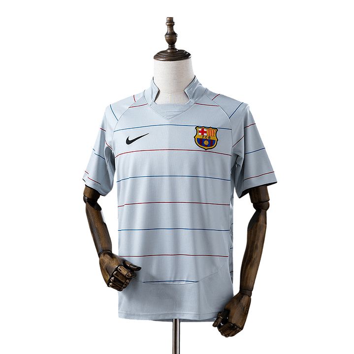 Barcelona - Camisola Secundária 03/04 Retro 1