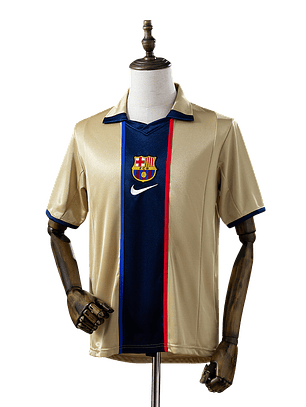 Barcelona - Camisola Secundária 01/02 Retro