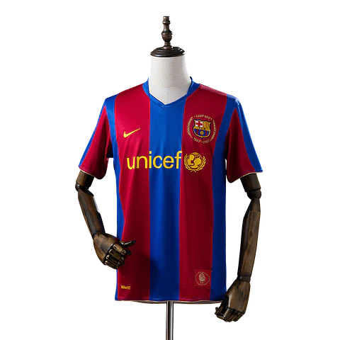 Barcelona - Camisola Principal 07/08 Retro