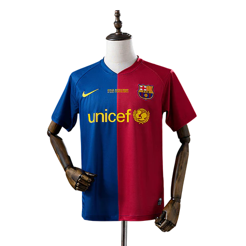 Barcelona - Camisola Principal Final UCL 08/09 Retro