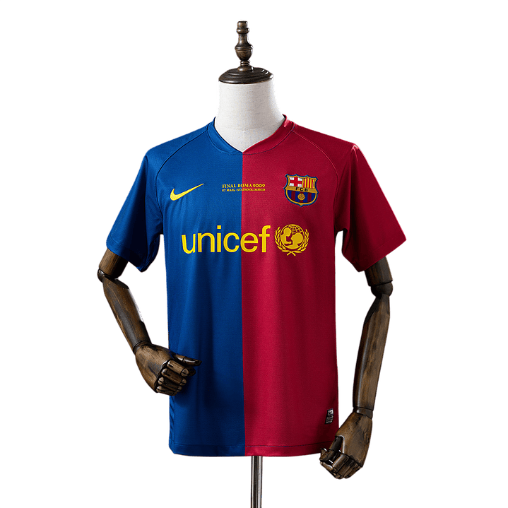 Barcelona - Camisola Principal Final UCL 08/09 Retro 1