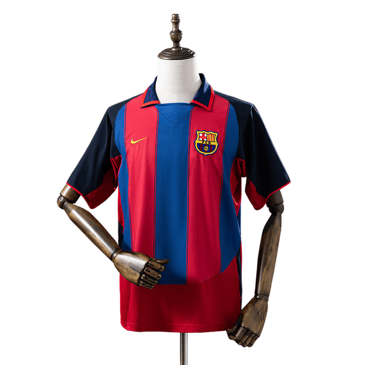 Barcelona - Camisola Principal 03/04 Retro 1