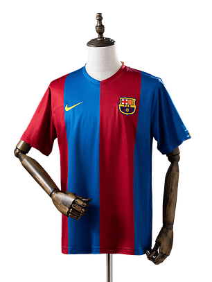 Barcelona - Camisola Principal 06/07 Retro