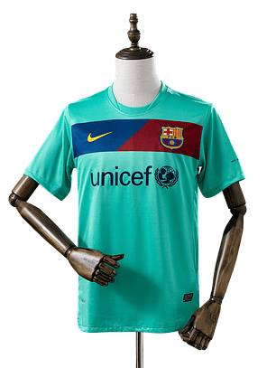 Barcelona - Camisola Secundária 10/11 Retro