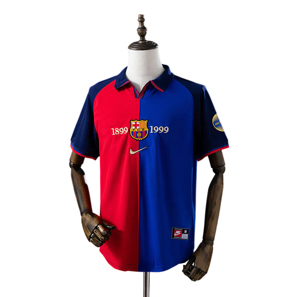 Barcelona - Camisola Comemorativa 89/99 Retro 1