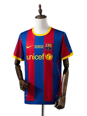 Barcelona - Camisola Principal Final UCL 10/11 Retro