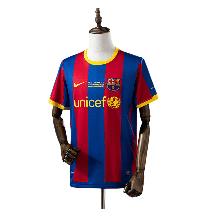 Barcelona - Camisola Principal Final UCL 10/11 Retro 1