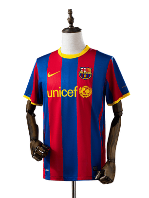 Barcelona - Camisola Principal 10/11 Retro