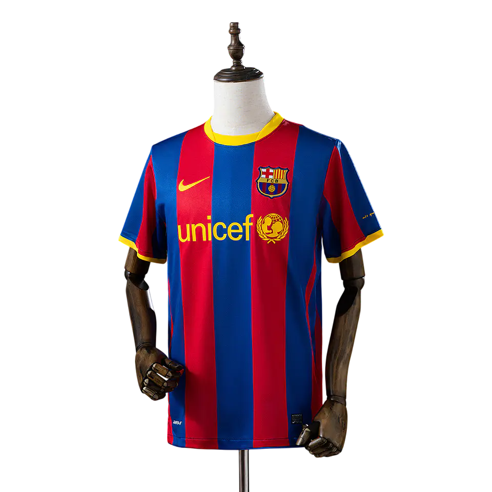 Barcelona - Camisola Principal 10/11 Retro 1