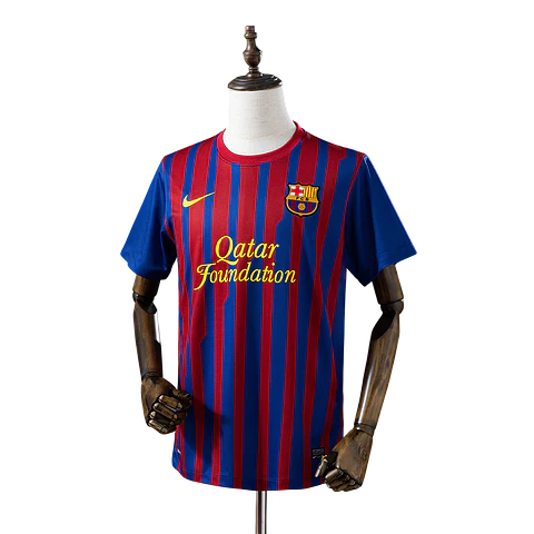 Barcelona - Camisola Principal 11/12 Retro