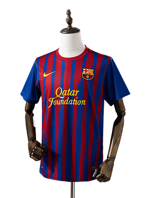 Barcelona - Camisola Principal 11/12 Retro