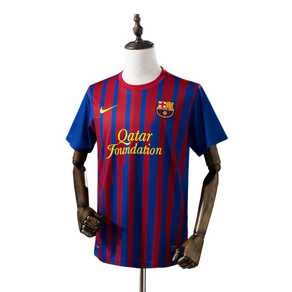 Barcelona - Camisola Principal 11/12 Retro 1
