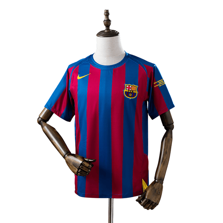 Barcelona - Camisola Principal Final UCL 05/06 Retro 1