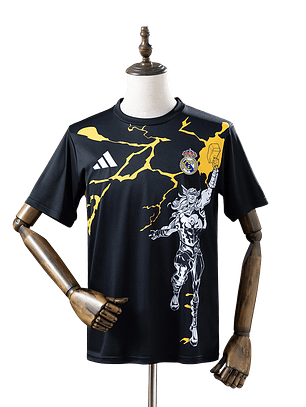 Real Madrid - Camisola Edição Marvel Preta 25/26