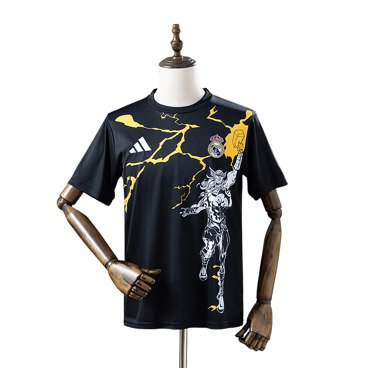 Real Madrid - Camisola Edição Marvel Preta 25/26 1