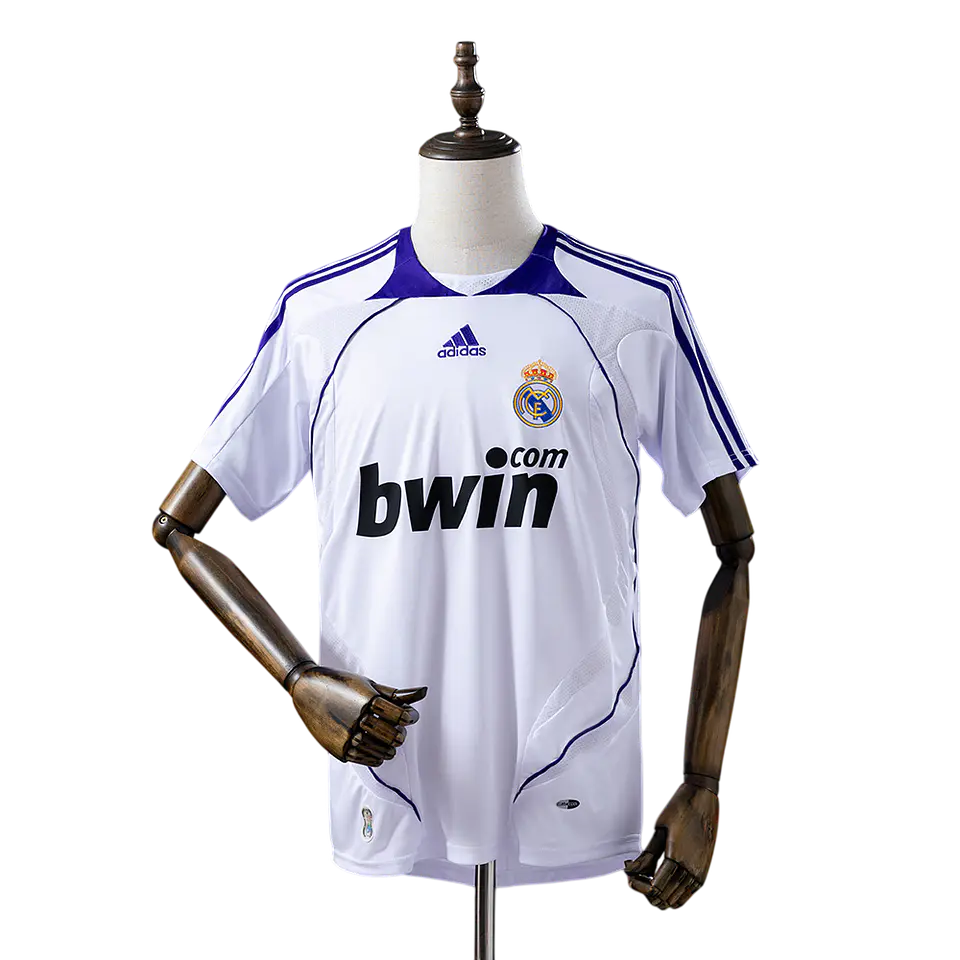 Real Madrid - Camisola Principal 07/08 Retro 1