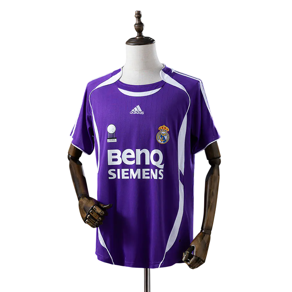 Real Madrid - Camisola Alternativa 06/07 Retro 1