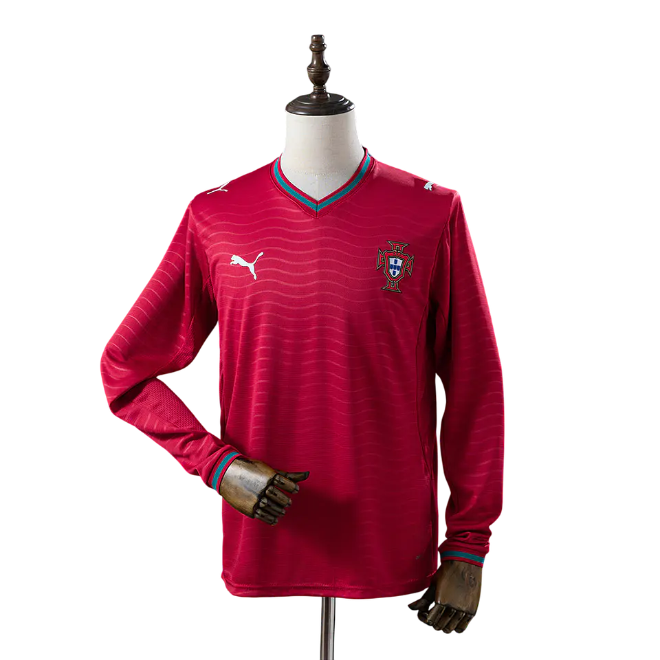 Portugal - Camisola Principal 2026 Manga Comprida 1