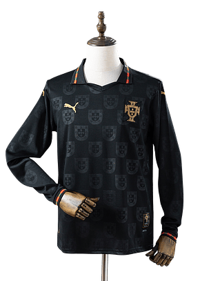 Portugal - Camisola Edição Pantera Negra Manga Comprida