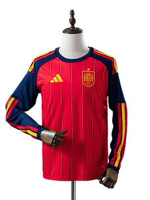 Espanha - Camisola Principal 26/27 Manga Comprida