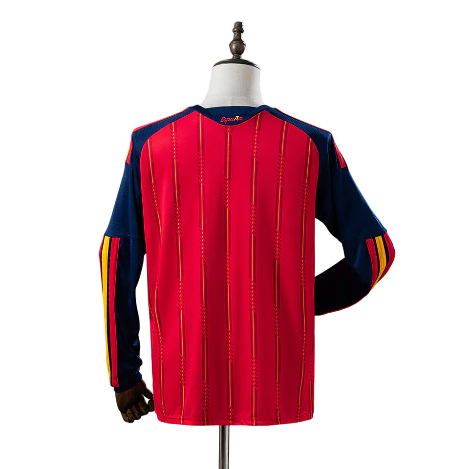 Espanha - Camisola Principal 26/27 Manga Comprida 2