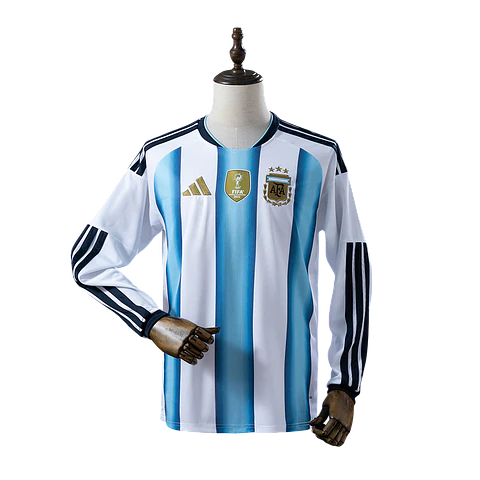 Argentina - Camisola Principal 26/27 Manga Comprida