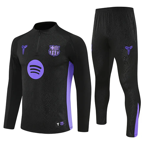 Barcelona - Fato de Treino Preto 25/26