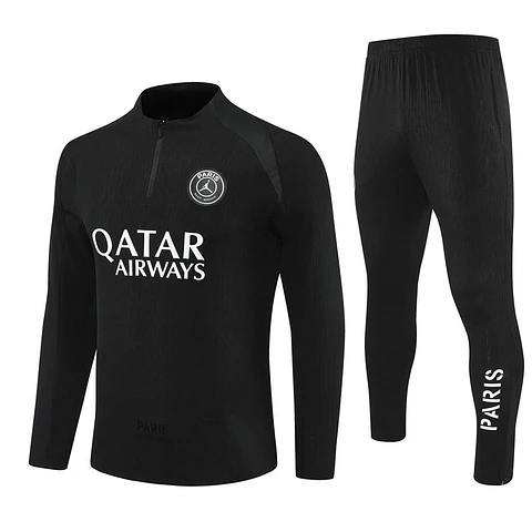 Paris Saint Germain - Fato de Treino Preto 25/26