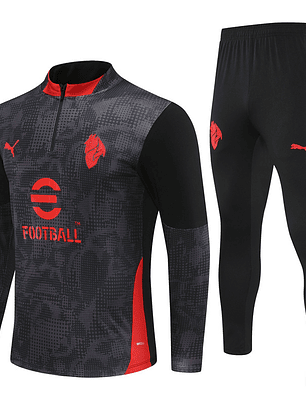 Ac Milan - Fato de Treino Preto 25/26