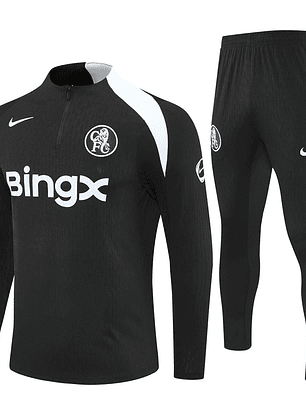 Chelsea - Fato de Treino Preto 25/26