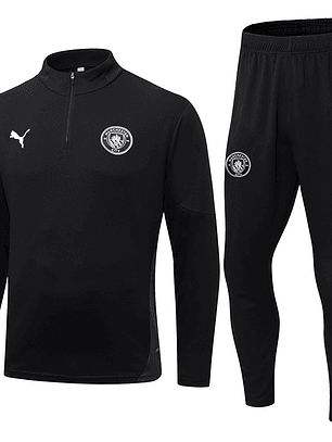 Manchester City - Fato de Treino Preto 25/26