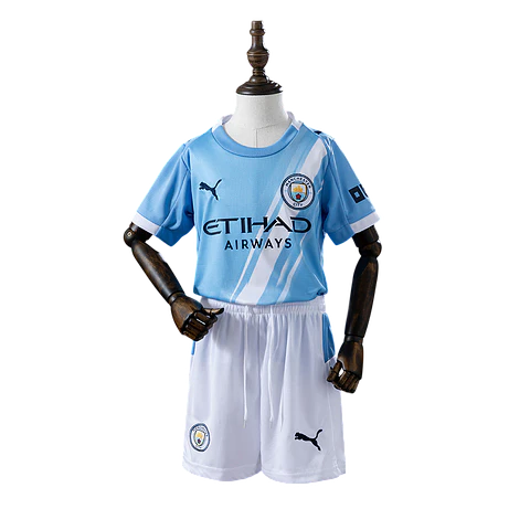 Manchester City - Kit Criança Principal 25/26