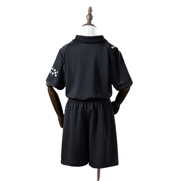 Manchester City - Kit Criança Secundário Preto 25/26 2