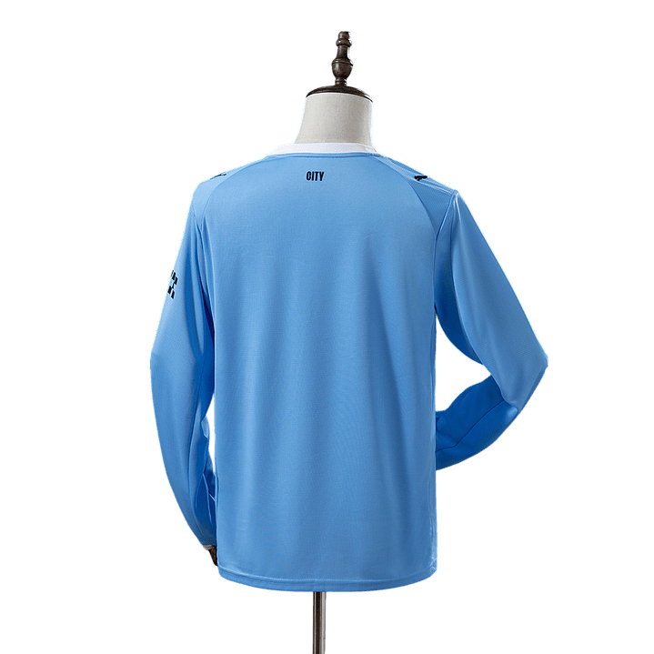 Manchester City - Camisola Principal 25/26 Manga Comprida 2